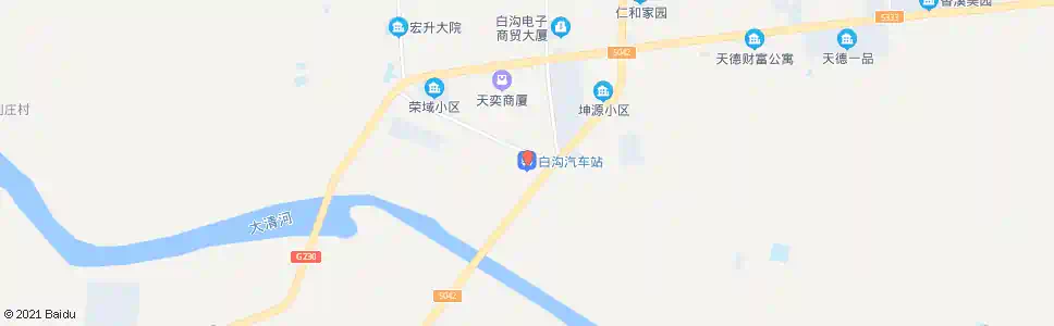 保定白沟汽车站_公交站地图_保定公交_妙搜公交查询2025