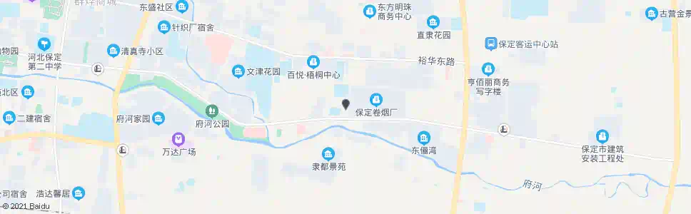 保定烟厂_公交站地图_保定公交_妙搜公交查询2025