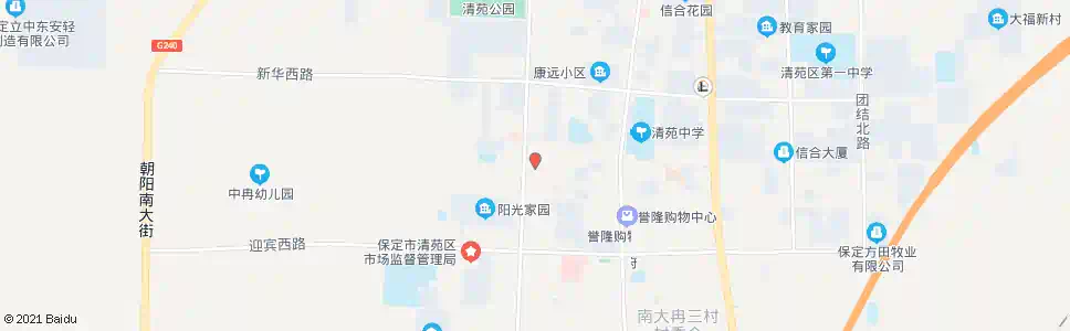保定清苑电力局_公交站地图_保定公交_妙搜公交查询2025