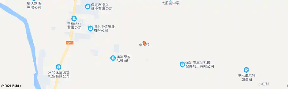保定夜借村_公交站地图_保定公交_妙搜公交查询2025