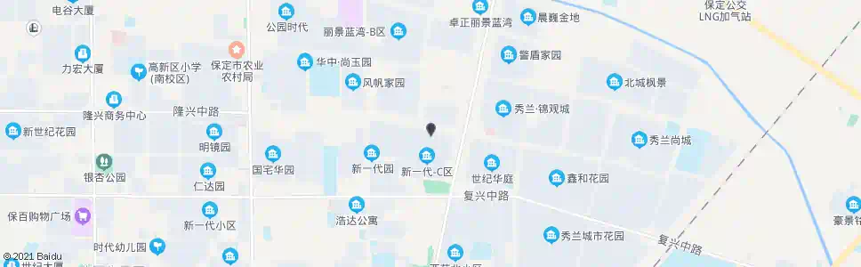 保定新一代c区北门_公交站地图_保定公交_妙搜公交查询2025