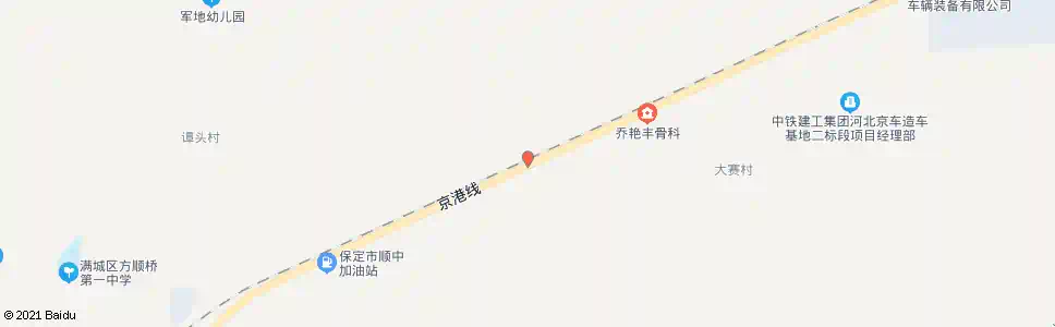 保定小赛_公交站地图_保定公交_妙搜公交查询2025