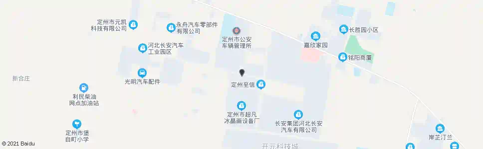 保定一公司_公交站地图_保定公交_妙搜公交查询2025