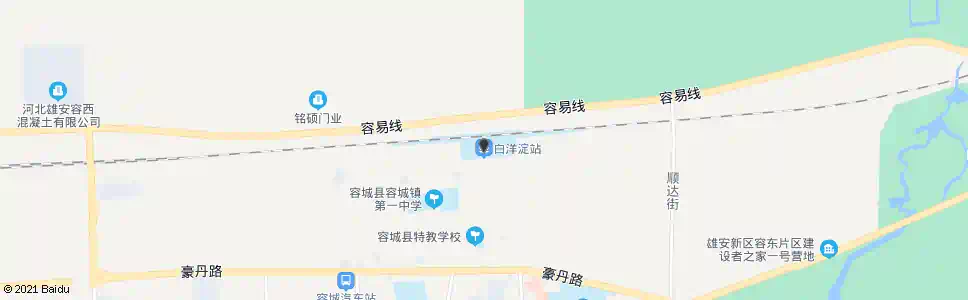 保定容城_公交站地图_保定公交_妙搜公交查询2025