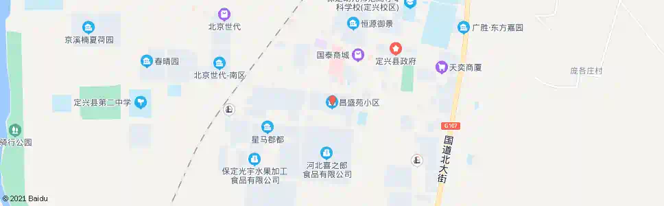 保定定兴昌盛苑小区_公交站地图_保定公交_妙搜公交查询2025