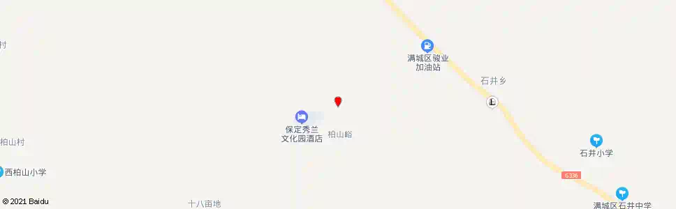 保定秀兰山庄_公交站地图_保定公交_妙搜公交查询2025