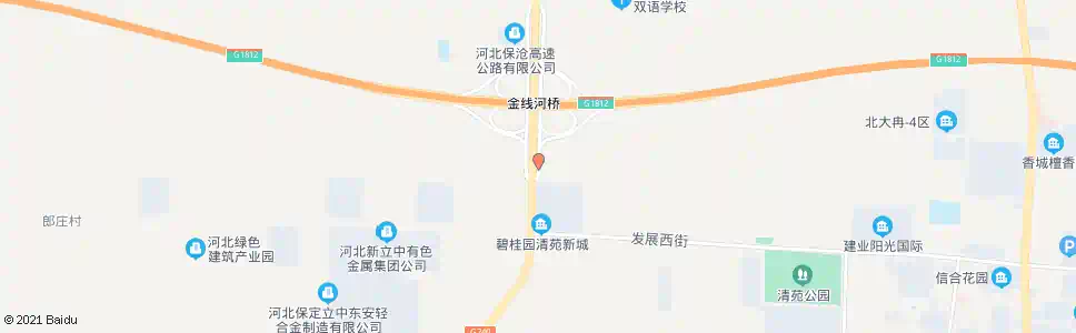 保定侯河桥_公交站地图_保定公交_妙搜公交查询2025