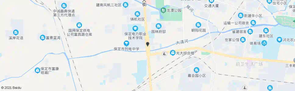 保定列电_公交站地图_保定公交_妙搜公交查询2025