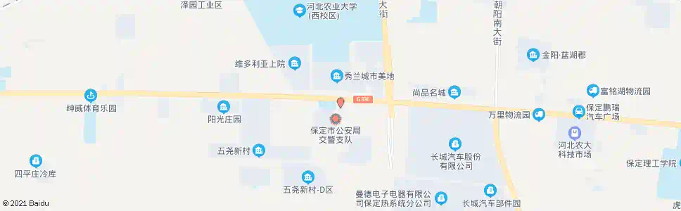 保定五尧乡政府_公交站地图_保定公交_妙搜公交查询2025