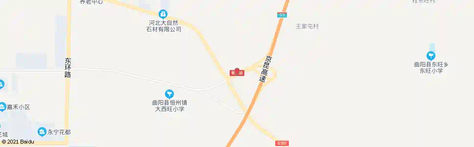 保定京昆高速曲阳东出入口_公交站地图_保定公交_妙搜公交查询2025
