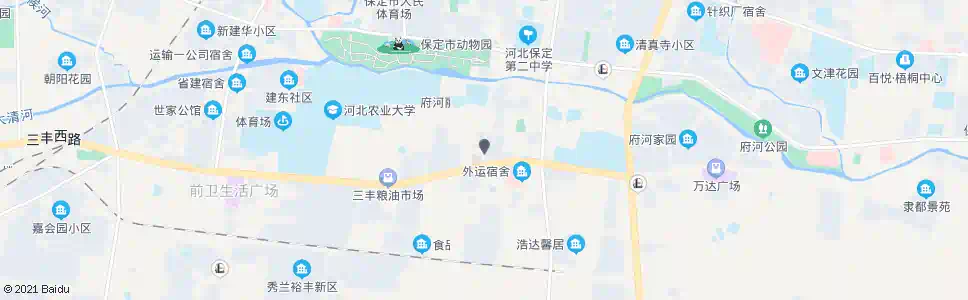保定果品批发市场_公交站地图_保定公交_妙搜公交查询2025