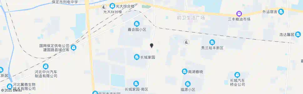 保定南刘各庄_公交站地图_保定公交_妙搜公交查询2025