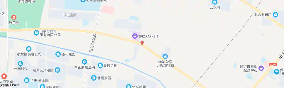 保定涿州北二环_公交站地图_保定公交_妙搜公交查询2025