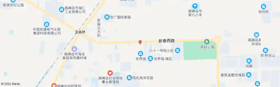保定五一路北口_公交站地图_保定公交_妙搜公交查询2025