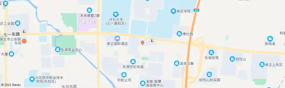 保定风栖街北口_公交站地图_保定公交_妙搜公交查询2025