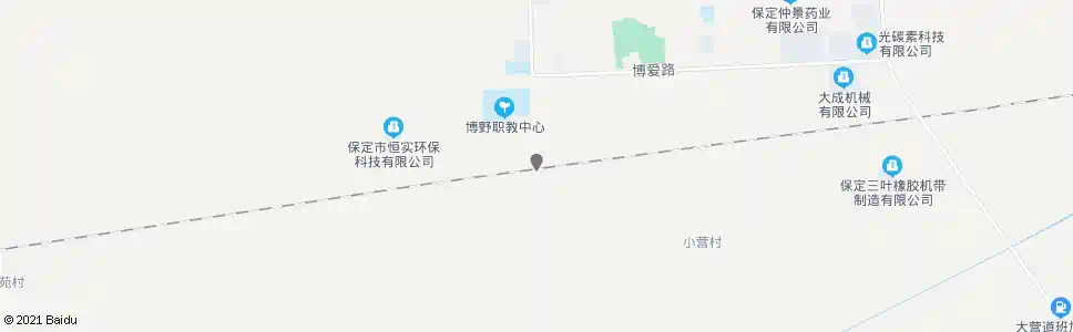 保定博野路口_公交站地图_保定公交_妙搜公交查询2025