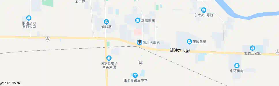 保定涞水汽车站_公交站地图_保定公交_妙搜公交查询2025