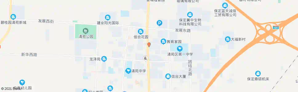 保定清苑公安局_公交站地图_保定公交_妙搜公交查询2025