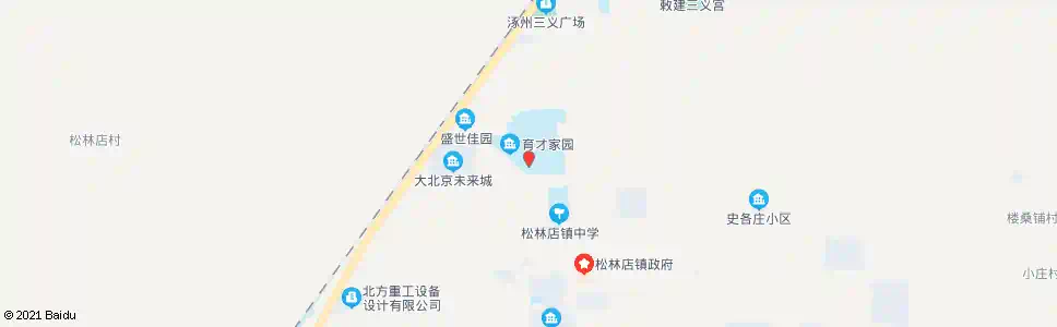 保定涿州二中_公交站地图_保定公交_妙搜公交查询2025