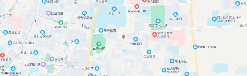 保定药市五街口_公交站地图_保定公交_妙搜公交查询2025