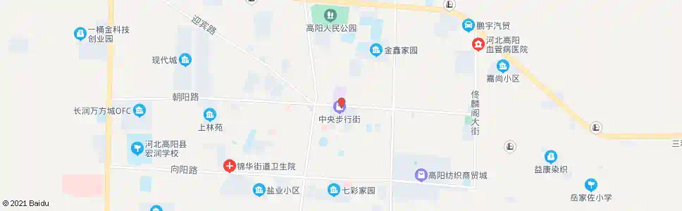 保定大世界_公交站地图_保定公交_妙搜公交查询2025