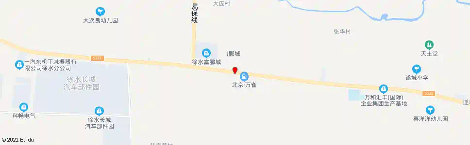 保定大庞村_公交站地图_保定公交_妙搜公交查询2025