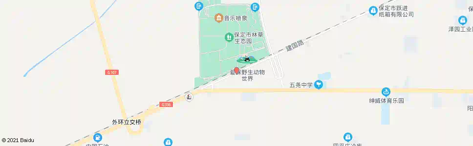 保定鑫亚公司_公交站地图_保定公交_妙搜公交查询2025