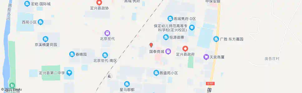 保定定兴大钟寺购物广场_公交站地图_保定公交_妙搜公交查询2025