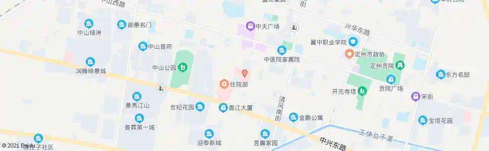 保定定州中心医院_公交站地图_保定公交_妙搜公交查询2025