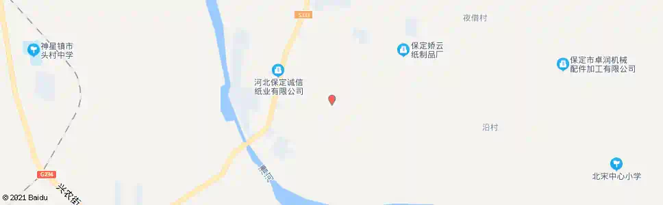 保定方上村_公交站地图_保定公交_妙搜公交查询2025