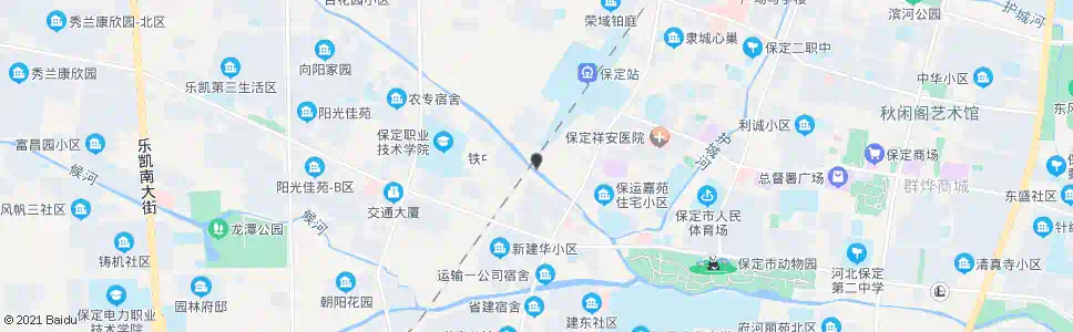 保定铁狮子胡同_公交站地图_保定公交_妙搜公交查询2025