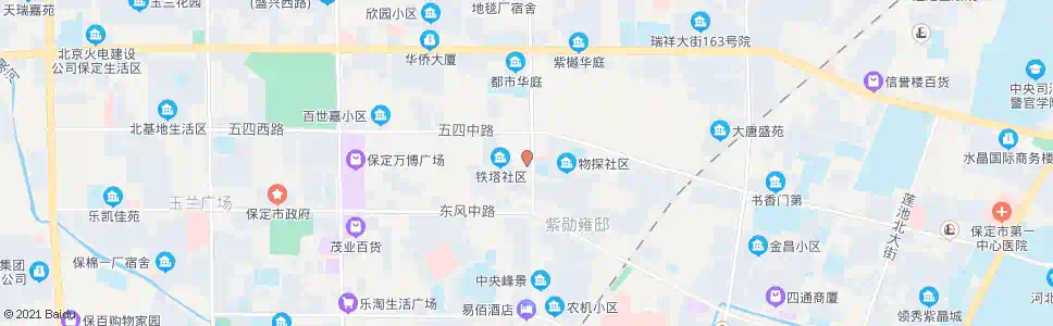 保定中能风电_公交站地图_保定公交_妙搜公交查询2025