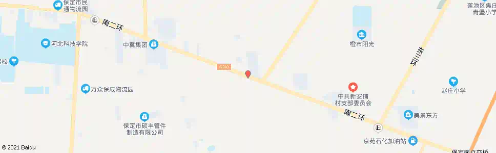 保定东二环南口_公交站地图_保定公交_妙搜公交查询2025