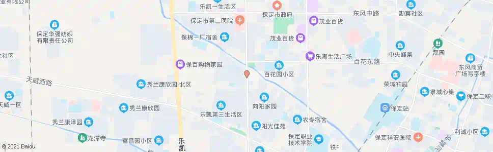 保定向阳桥_公交站地图_保定公交_妙搜公交查询2025
