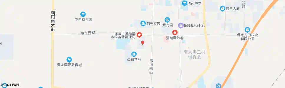 保定财政小区_公交站地图_保定公交_妙搜公交查询2025