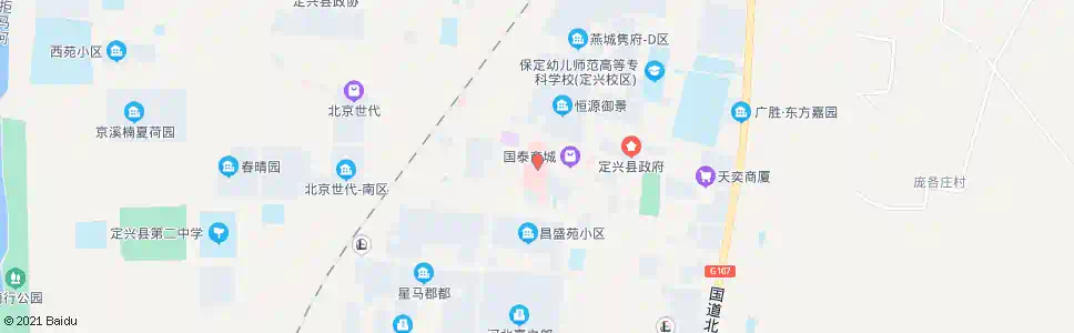 保定定兴县医院_公交站地图_保定公交_妙搜公交查询2025