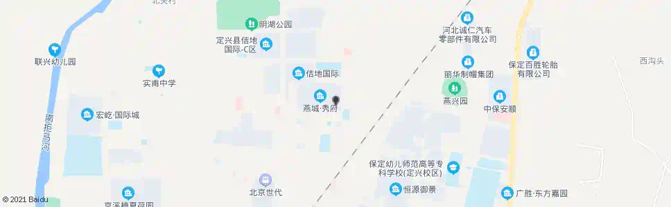保定定兴燕城秀府_公交站地图_保定公交_妙搜公交查询2025