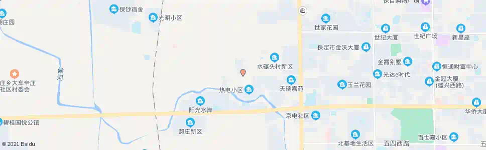 保定小崔闸村_公交站地图_保定公交_妙搜公交查询2025