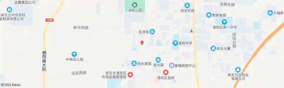 保定清苑中医院_公交站地图_保定公交_妙搜公交查询2025