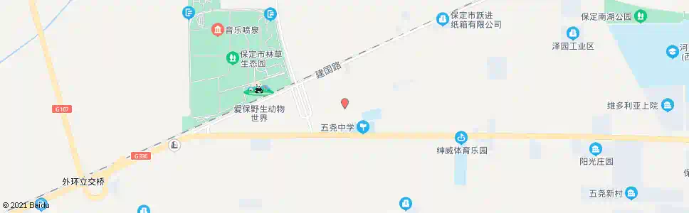 保定四平庄_公交站地图_保定公交_妙搜公交查询2025