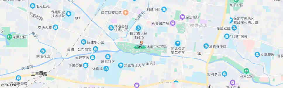 保定老城根_公交站地图_保定公交_妙搜公交查询2025