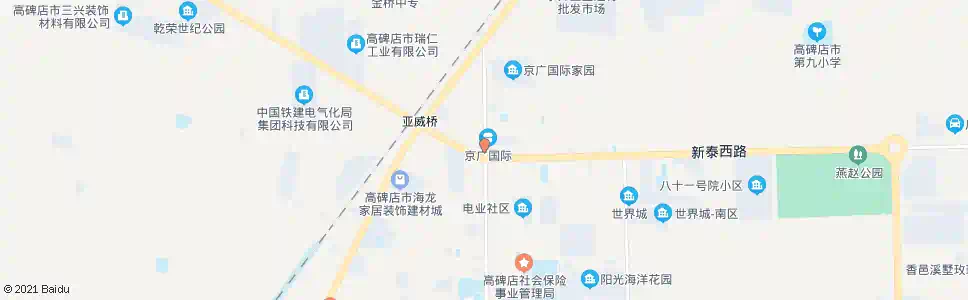 保定高碑店工商局_公交站地图_保定公交_妙搜公交查询2025