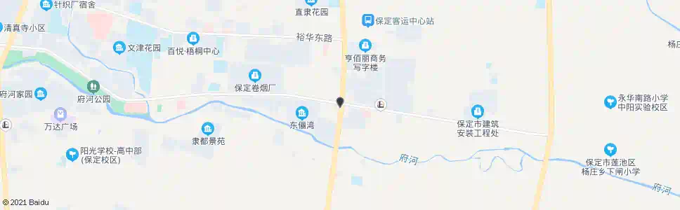 保定东二环路口(天威路)_公交站地图_保定公交_妙搜公交查询2025