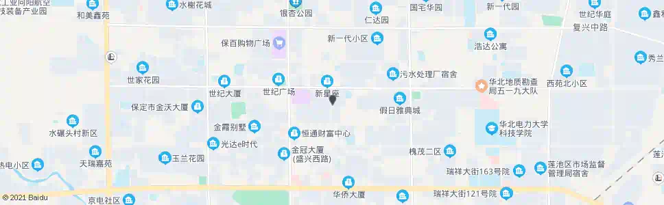 保定铝厂西门_公交站地图_保定公交_妙搜公交查询2025