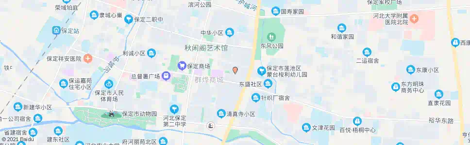 保定大慈阁小区_公交站地图_保定公交_妙搜公交查询2025