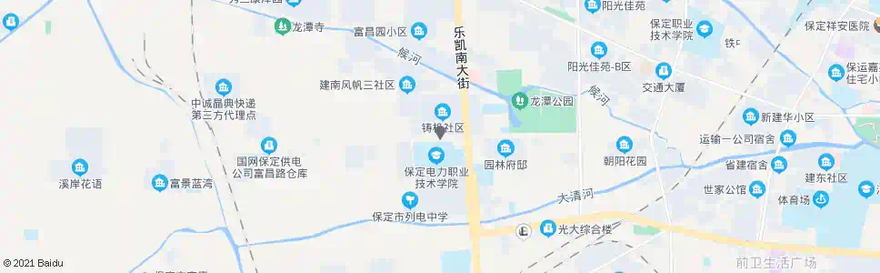 保定铸机厂宿舍_公交站地图_保定公交_妙搜公交查询2025
