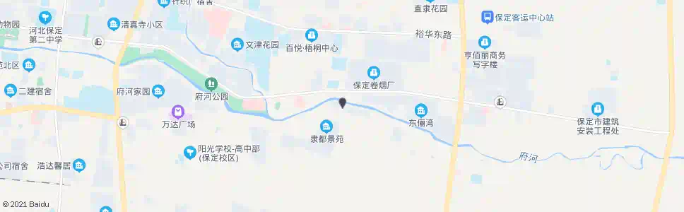 保定红光桥_公交站地图_保定公交_妙搜公交查询2025