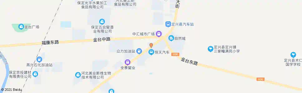 保定定兴天马汽车集团_公交站地图_保定公交_妙搜公交查询2025