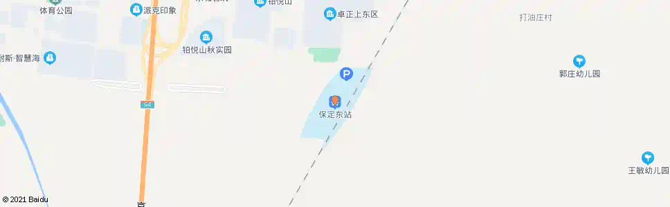 保定东伏落_公交站地图_保定公交_妙搜公交查询2025