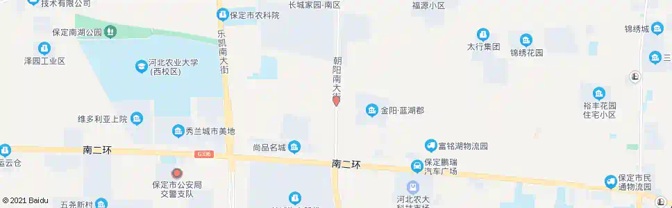 保定乌马庄_公交站地图_保定公交_妙搜公交查询2025